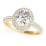 Oval Halo Engagement Classic Vintage Ring Style LY71925 - Lyght Jewelers 10040 W Cheyenne Ave Ste 160 Las Vegas NV 89129