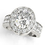 Oval Halo Engagement Double Row Vintage Ring Style LY71924 - Lyght Jewelers 10040 W Cheyenne Ave Ste 160 Las Vegas NV 89129