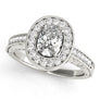Oval Halo Engagement Vintage Ring Style LY71917 - Lyght Jewelers 10040 W Cheyenne Ave Ste 160 Las Vegas NV 89129