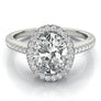 Oval Halo Engagement Filigree Vintage Ring Style LY71932 - Lyght Jewelers 10040 W Cheyenne Ave Ste 160 Las Vegas NV 89129