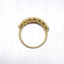 "Rainbow Bezel" 7 Bezel Set Rainbow Sapphires in 14K Yellow Gold Ring - Lyght Jewelers 10040 W Cheyenne Ave Ste 160 Las Vegas NV 89129