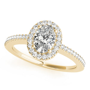 Oval Halo Engagement Ring Style LY71913 - Lyght Jewelers 10040 W Cheyenne Ave Ste 160 Las Vegas NV 89129