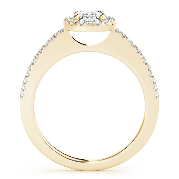 Oval Halo Engagement Ring Style LY71913 - Lyght Jewelers 10040 W Cheyenne Ave Ste 160 Las Vegas NV 89129