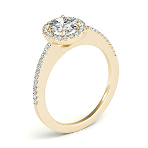 Oval Halo Engagement Ring Style LY71913 - Lyght Jewelers 10040 W Cheyenne Ave Ste 160 Las Vegas NV 89129