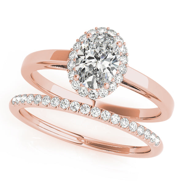 Oval Halo Engagement Ring Style LY71904 - Lyght Jewelers 10040 W Cheyenne Ave Ste 160 Las Vegas NV 89129