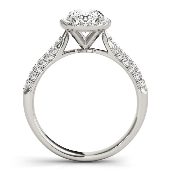 Halo Pave Engagement Ring Style LY71915 - Lyght Jewelers 10040 W Cheyenne Ave Ste 160 Las Vegas NV 89129