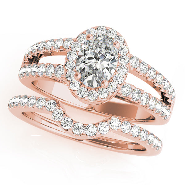 Halo Split Shank Engagement Ring Style LY71909 - Lyght Jewelers 10040 W Cheyenne Ave Ste 160 Las Vegas NV 89129