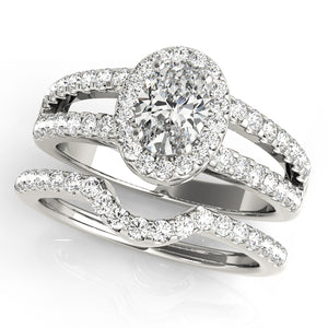Halo Split Shank Engagement Ring Style LY71909 - Lyght Jewelers 10040 W Cheyenne Ave Ste 160 Las Vegas NV 89129