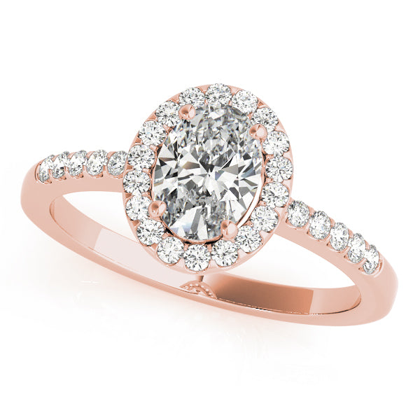 Oval Halo Engagement Ring Style LY71906 - Lyght Jewelers 10040 W Cheyenne Ave Ste 160 Las Vegas NV 89129