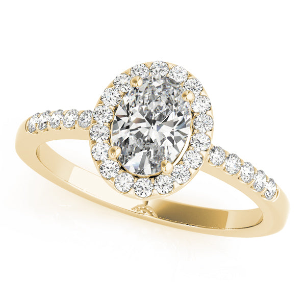 Oval Halo Engagement Ring Style LY71906 - Lyght Jewelers 10040 W Cheyenne Ave Ste 160 Las Vegas NV 89129