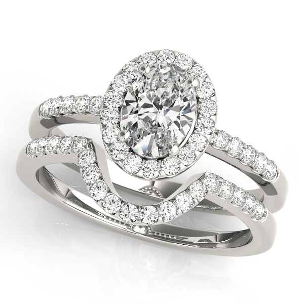 Oval Halo Engagement Ring Style LY71906 - Lyght Jewelers 10040 W Cheyenne Ave Ste 160 Las Vegas NV 89129