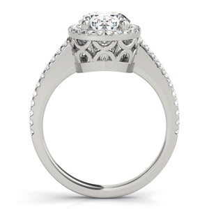 Oval Halo Engagement Filigree Vintage Ring Style LY71932 - Lyght Jewelers 10040 W Cheyenne Ave Ste 160 Las Vegas NV 89129