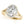 Oval Halo Engagement Ring with Split Rope Accents Style LY71908 - Lyght Jewelers 10040 W Cheyenne Ave Ste 160 Las Vegas NV 89129