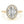 Oval Halo Engagement Ring with Single Rope Accents Style LY71911 - Lyght Jewelers 10040 W Cheyenne Ave Ste 160 Las Vegas NV 89129