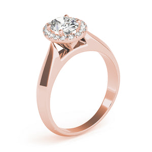 Oval Halo Engagement Modern Clean Ring Style LY71933 - Lyght Jewelers 10040 W Cheyenne Ave Ste 160 Las Vegas NV 89129