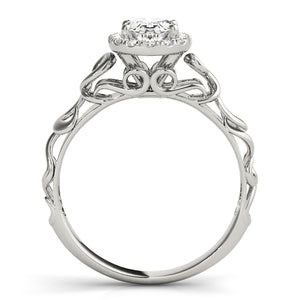 Oval Halo Engagement Contemporary Ring Style LY71922 - Lyght Jewelers 10040 W Cheyenne Ave Ste 160 Las Vegas NV 89129