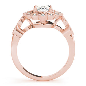 Oval Halo Vintage Engagement Ring Style LY71910 - Lyght Jewelers 10040 W Cheyenne Ave Ste 160 Las Vegas NV 89129