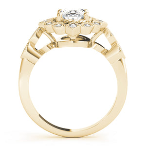 Oval Halo Vintage Engagement Ring Style LY71910 - Lyght Jewelers 10040 W Cheyenne Ave Ste 160 Las Vegas NV 89129