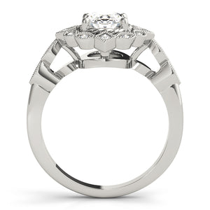 Oval Halo Vintage Engagement Ring Style LY71910 - Lyght Jewelers 10040 W Cheyenne Ave Ste 160 Las Vegas NV 89129