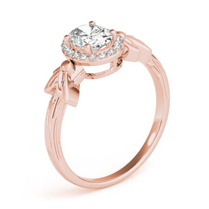 Oval Halo Engagement Floral Ring Style LY71914 - Lyght Jewelers 10040 W Cheyenne Ave Ste 160 Las Vegas NV 89129