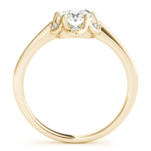 Oval Halo Engagement Floral Vintage Ring Style LY71929 - Lyght Jewelers 10040 W Cheyenne Ave Ste 160 Las Vegas NV 89129