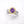 "Corona" 18K Yellow Gold Bezel Amethyst Ring with Two Tone Argentium Silver - Lyght Jewelers 10040 W Cheyenne Ave Ste 160 Las Vegas NV 89129