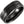 Grooved Flat Edge Black Titanium 8mm Band Hammered Finish - Lyght Jewelers 10040 W Cheyenne Ave Ste 160 Las Vegas NV 89129